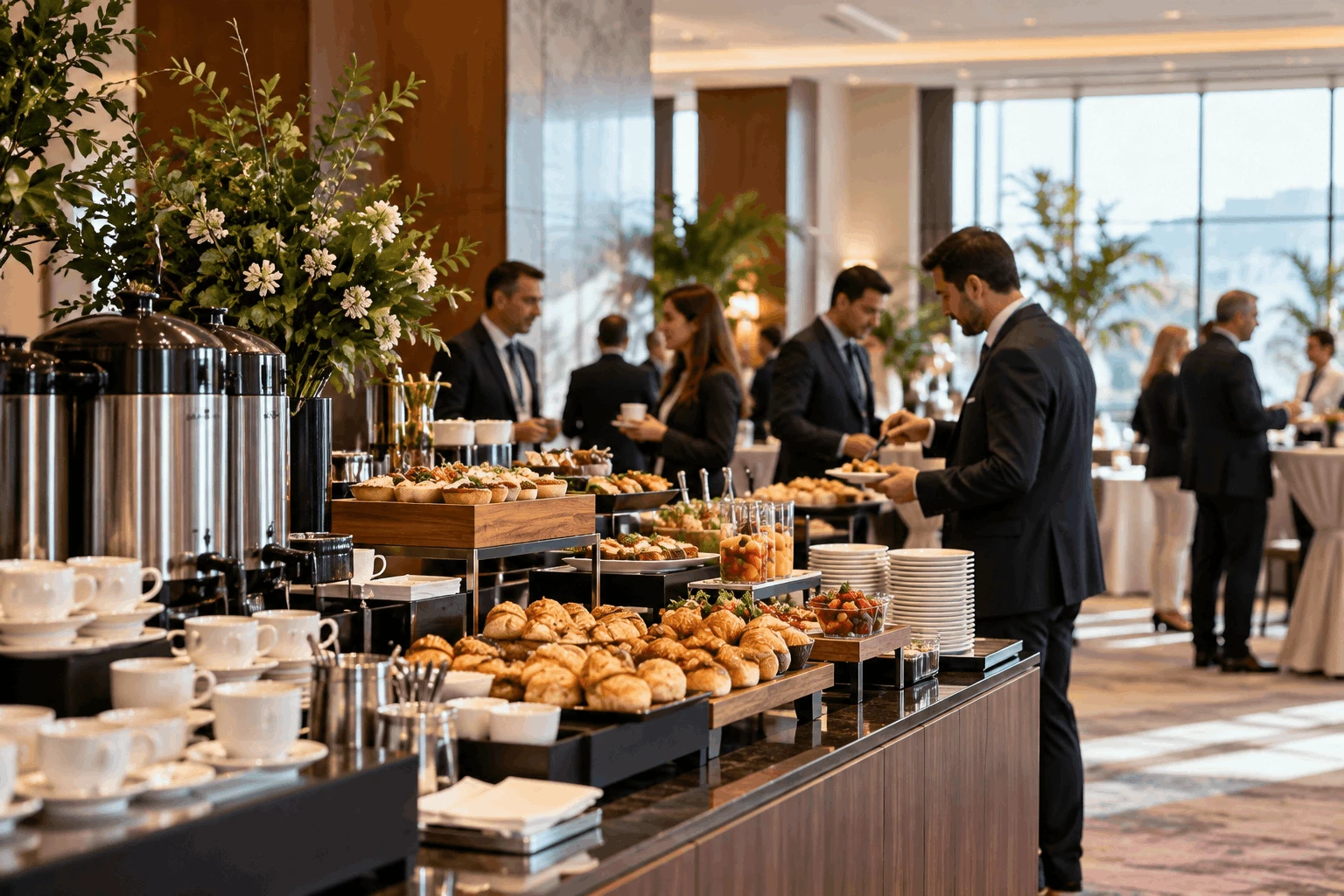 Complimentary Lunch & Coffee Breaks